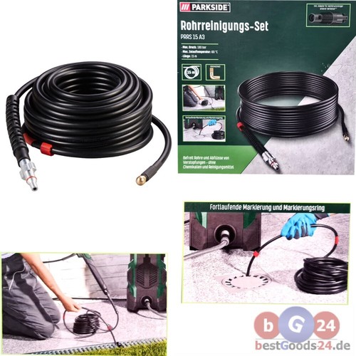 Rohrreinigungs set 15m - 15m, –