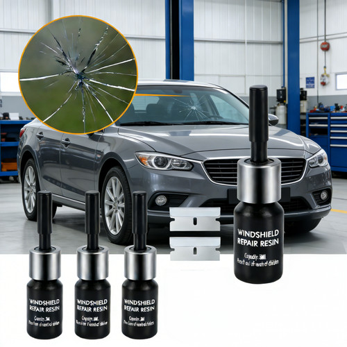 Glas reparatur set - 4x,