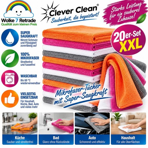 Mikrofasertücher 20er set - ,